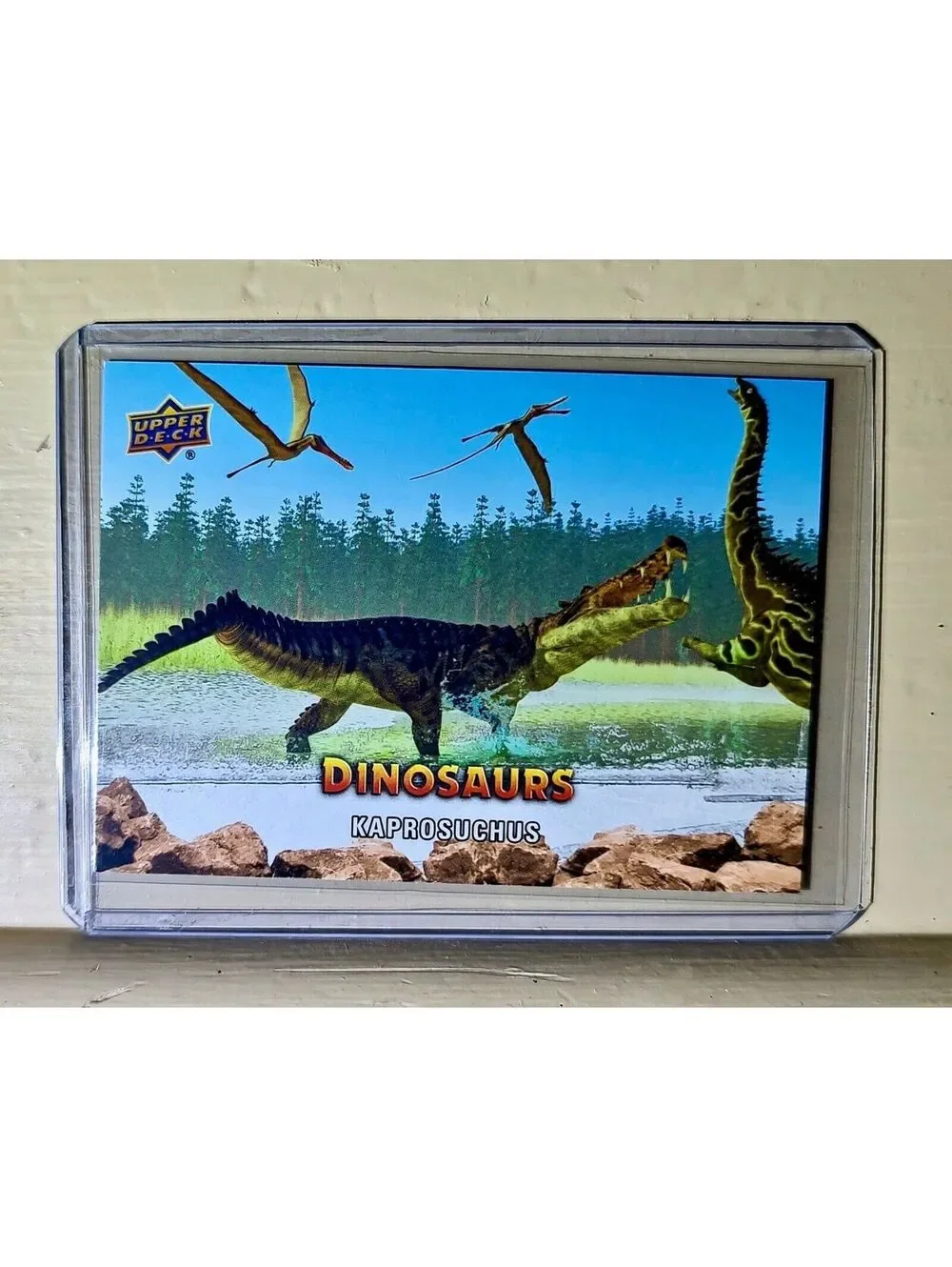 2015 Upper Deck Dinosaurs Kaprosuchus #68 Card